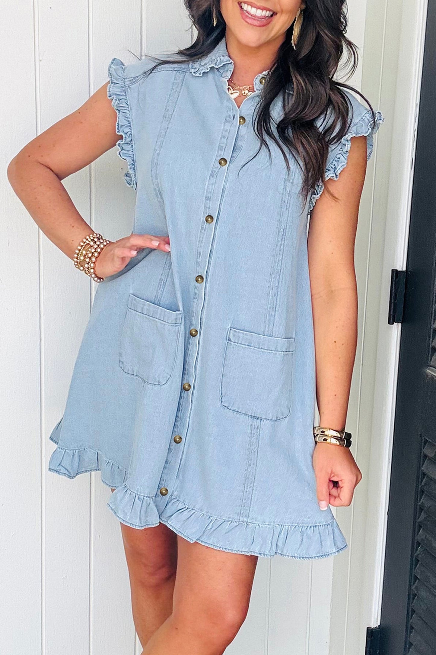 Rita Denim Dress