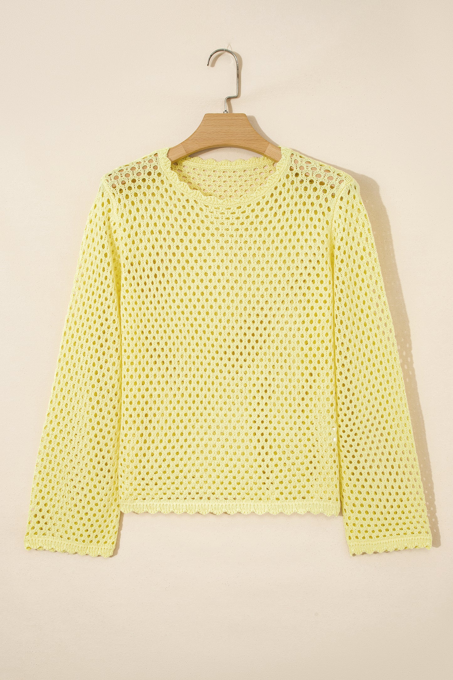 Harriet Knit Top-Yellow