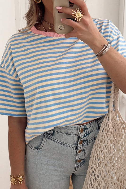 Evelyn Striped Top