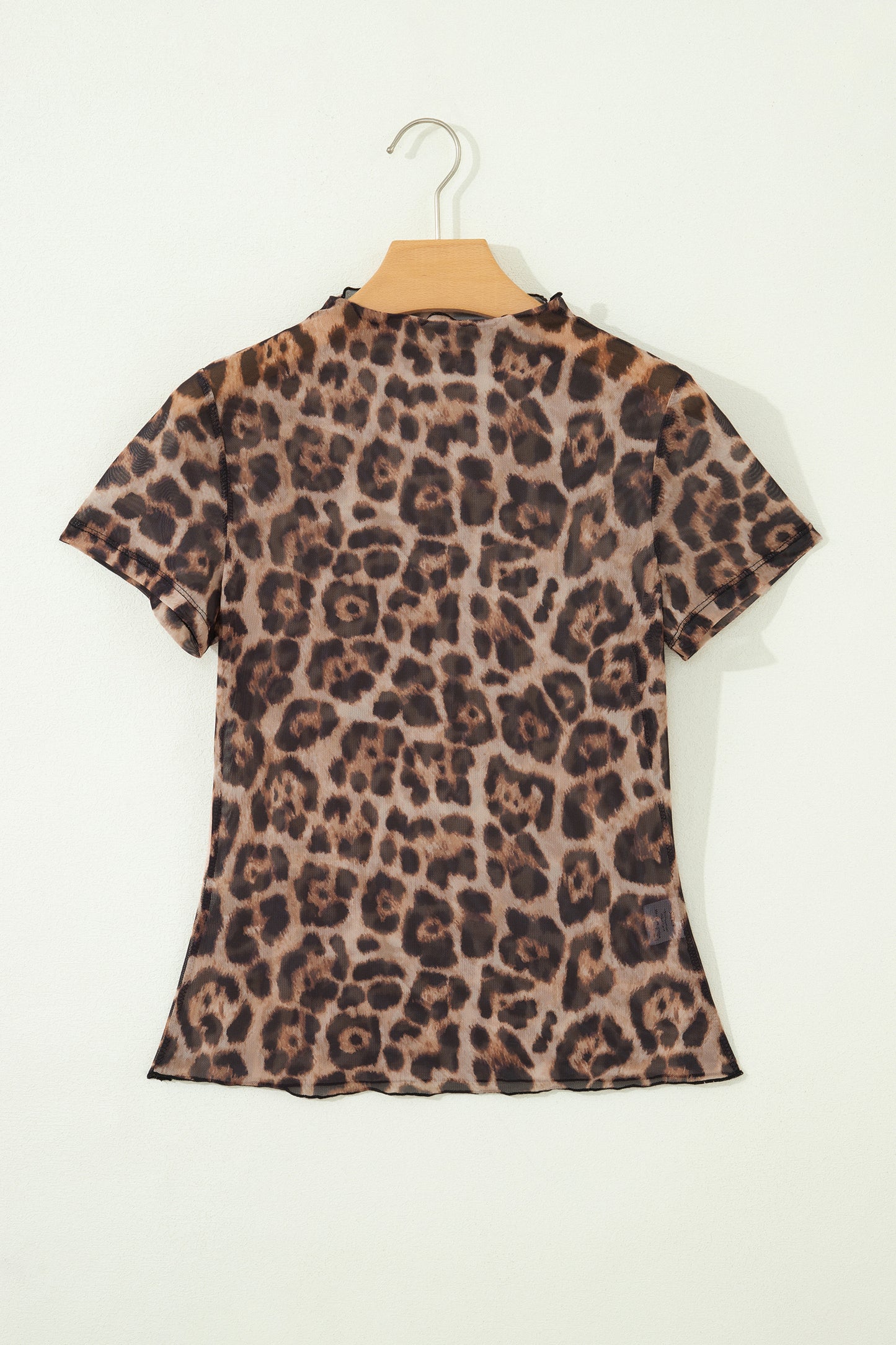 Florence Mesh Top-Leopard
